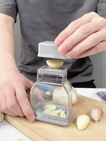 Manual Pressing Garlic Grinding Grater Cutter Cooking Tool Garlic Peeler Kitchen Accessories Kitchen Gadgets And Accessories