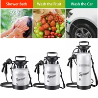 Pistola de agua para lavado de coches de 3/5/8L, bomba de ducha Manual multiusos para acampar en la playa, equipo portátil de riego de flores para jardín al aire libre