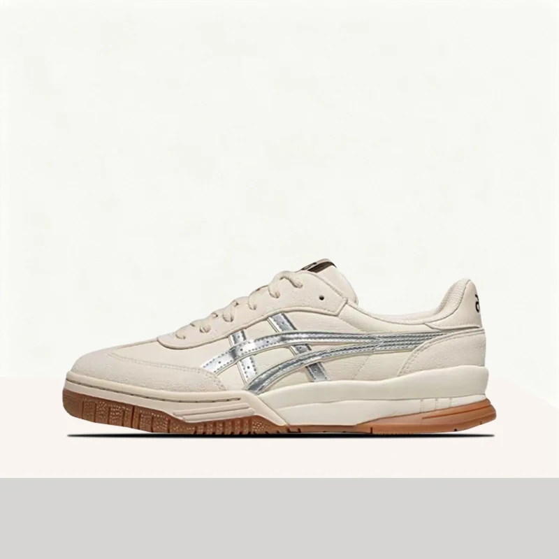 ASICS Gel-Spotlyte GAT Unisex Beige/Silver Low-Top Shoes – Durable Comfortable Sole & Everyday Casual Performance 1203A718-200