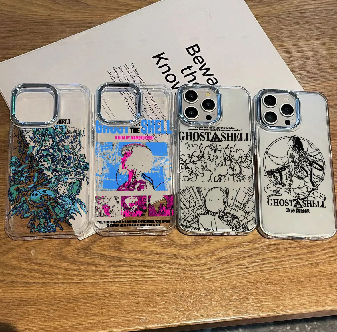 Anime G-Ghost In The Shells Cool Phone Case For Samsung Galaxy S26 S25 S24 S23 S22 S21 S20 Note20 FE Ultra Plus 4G 5G Soft Cover