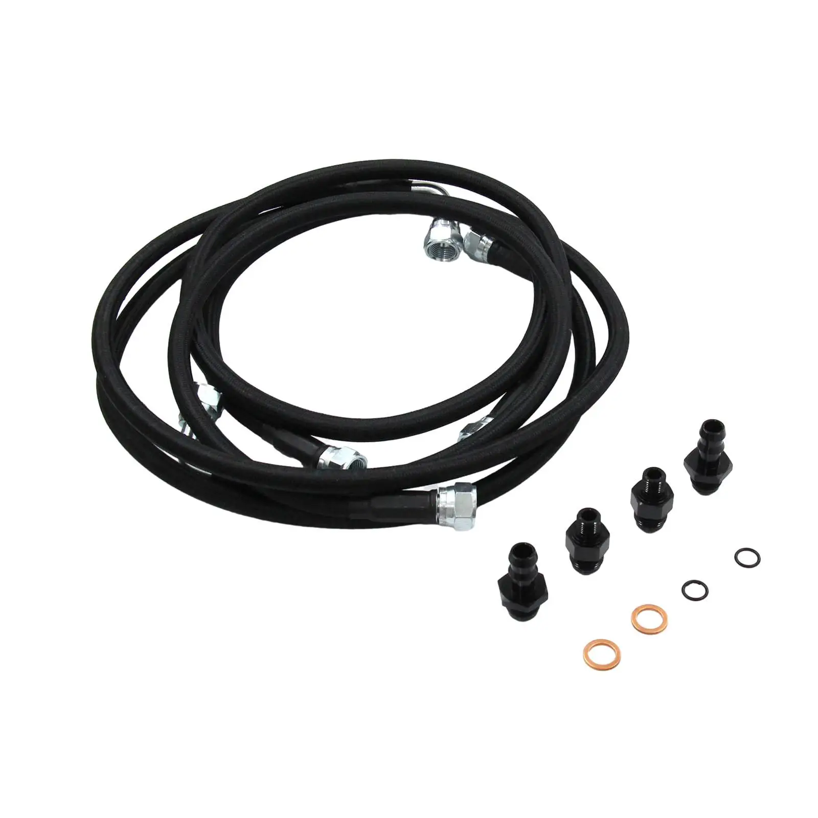 

Transmission Cooler Hose Line Set Metal Replacement Parts for 2003-2007