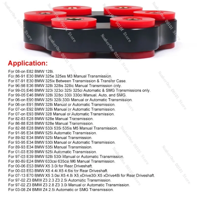 For BMW E30 E36 E46 M3 Drive Shaft Flex Disc, Propeller Shaft Coupling Bracket Connector, CV Joint Adapter Flange