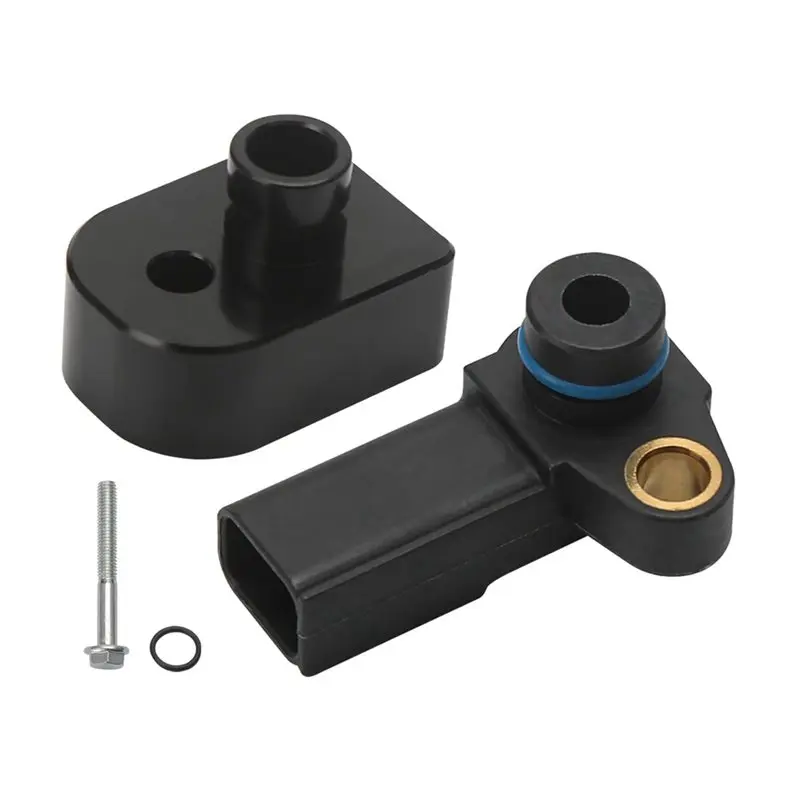 For Ford F-250 F-350 Super Duty 6.7L Manifold Absolute Pressure Sensor MAP Sensor W/Spacer Kit- BC3Z-9F479-A BC3Z-9F479-B