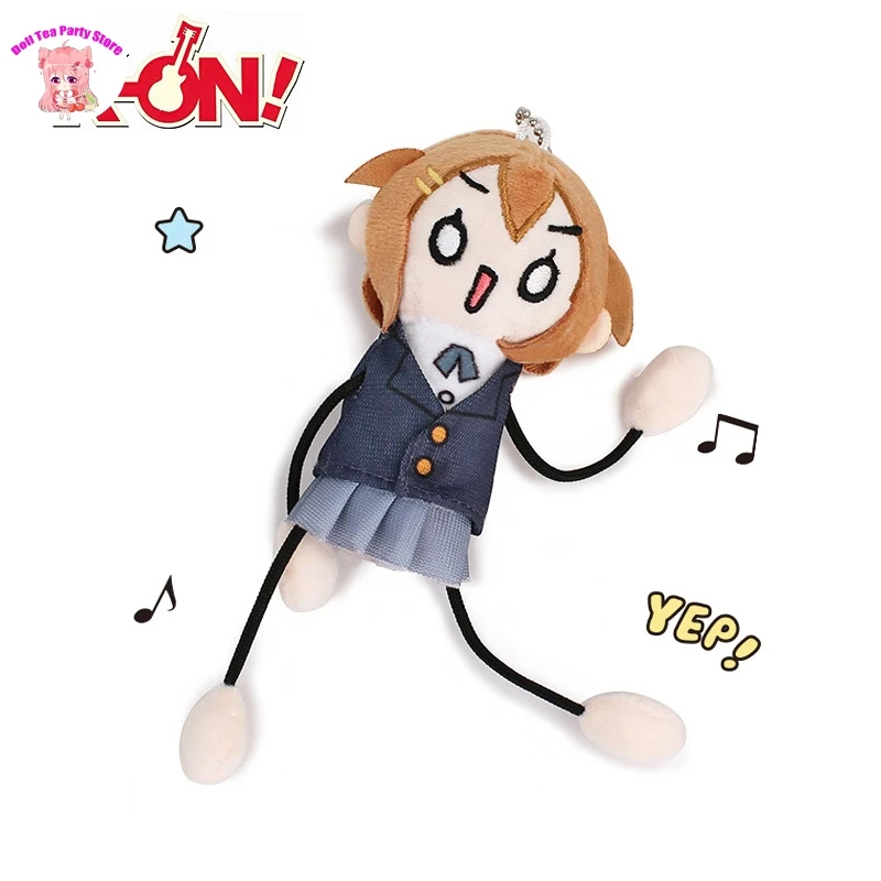 

Anime K-ON！Nakano Azusa Hirasawa Yui Akiyama Mio Plush Cotton Doll Ant Body Pendant 10cm Keychain Toy Gifts
