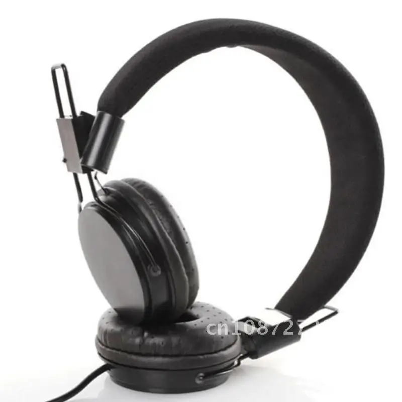 Children's Headset Portable Foldable Game Headphone Noise Reduction Stereo Bass High Quality Stylish Wired Headband Earphone