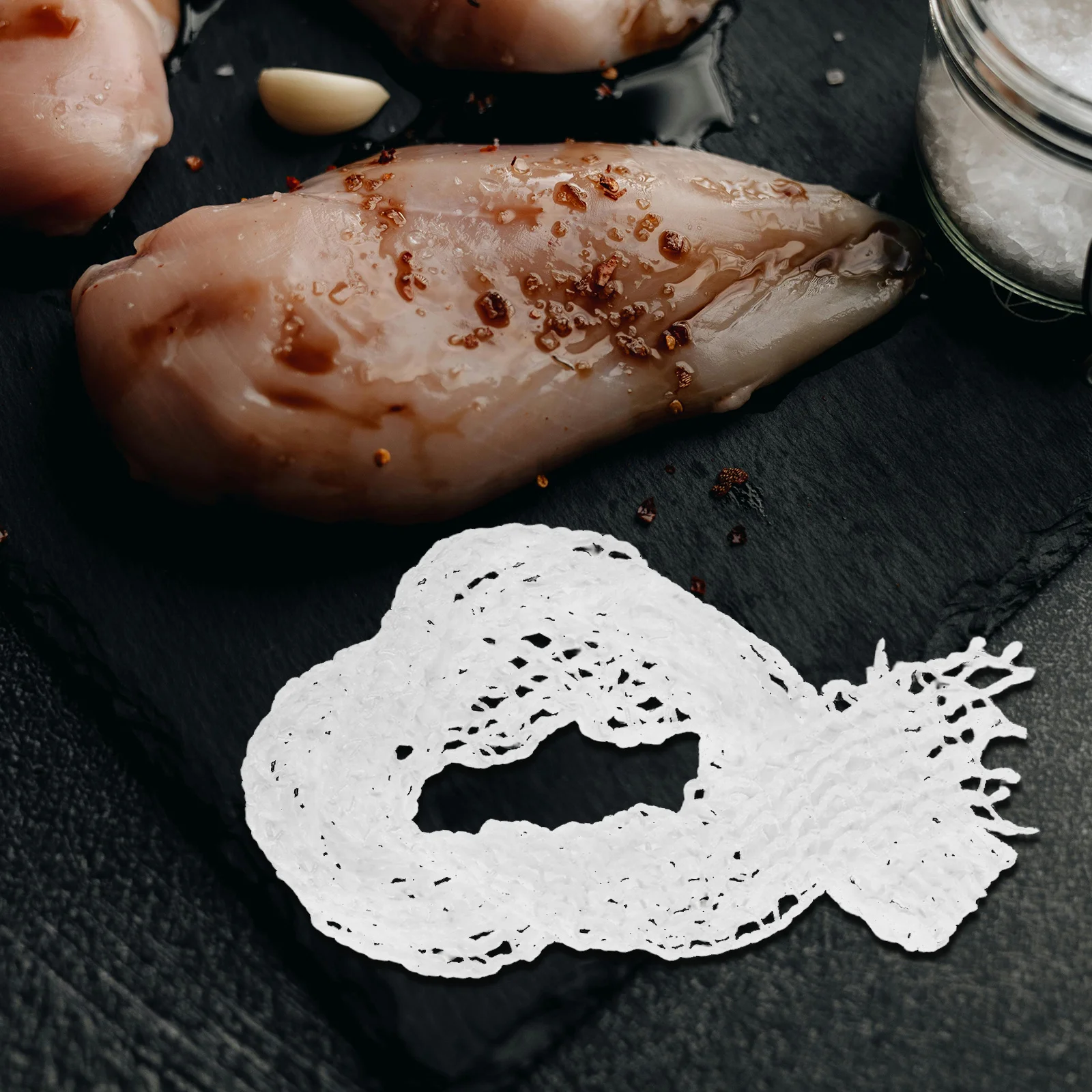 

6 Rolls Meat Netting Roll Ham Sock Elastic Poultry Ham Sausage Packaging Net For Cooking Smoking Drying Roast Beef Pork Tying