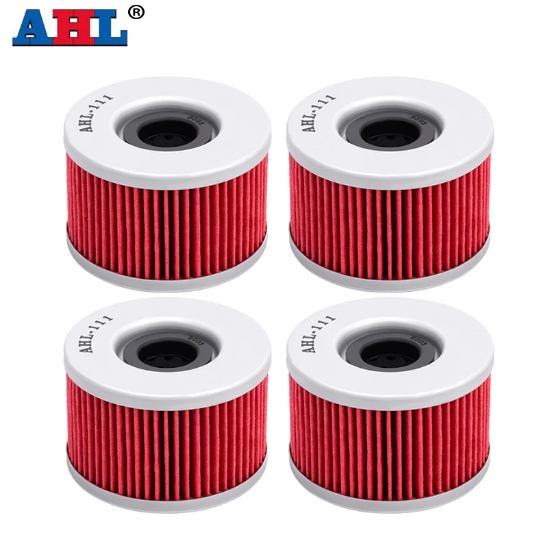 1/2/3/4Pcs Motorcycle Oil Filters For HONDA CX500 CX 500 CX500C CX500D CB250 CBR250 GL500 CBX550 CX650 CB450 CB400 VT250