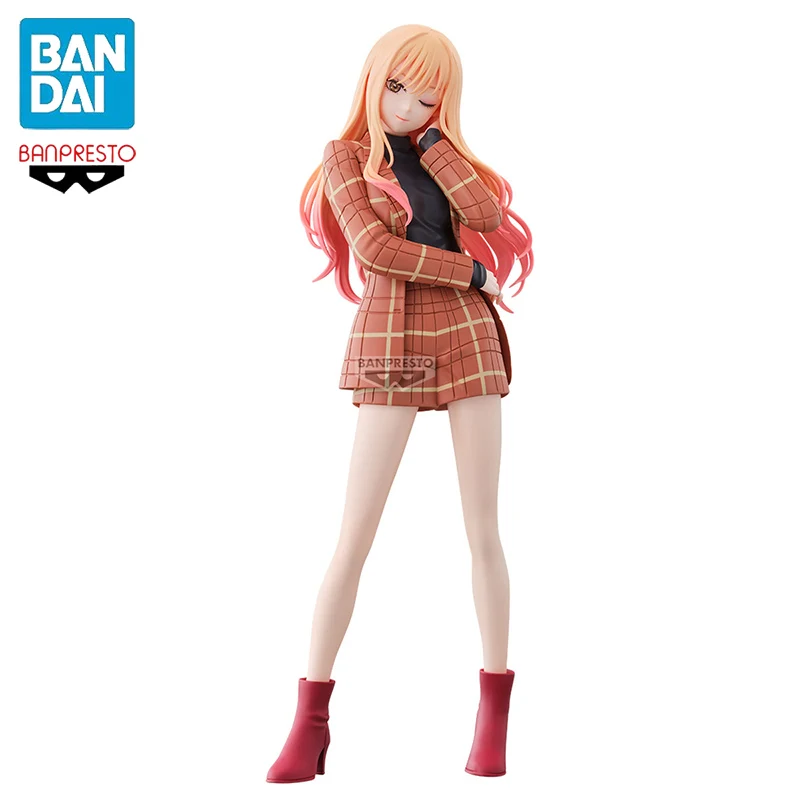 Image of BANPRESTO My Dress-Up Darling Staffel 2 Kitagawa Marin Set Up Style Ver. PVC 25CM Anime Actionfiguren Modell Sammlerstück Spielzeug