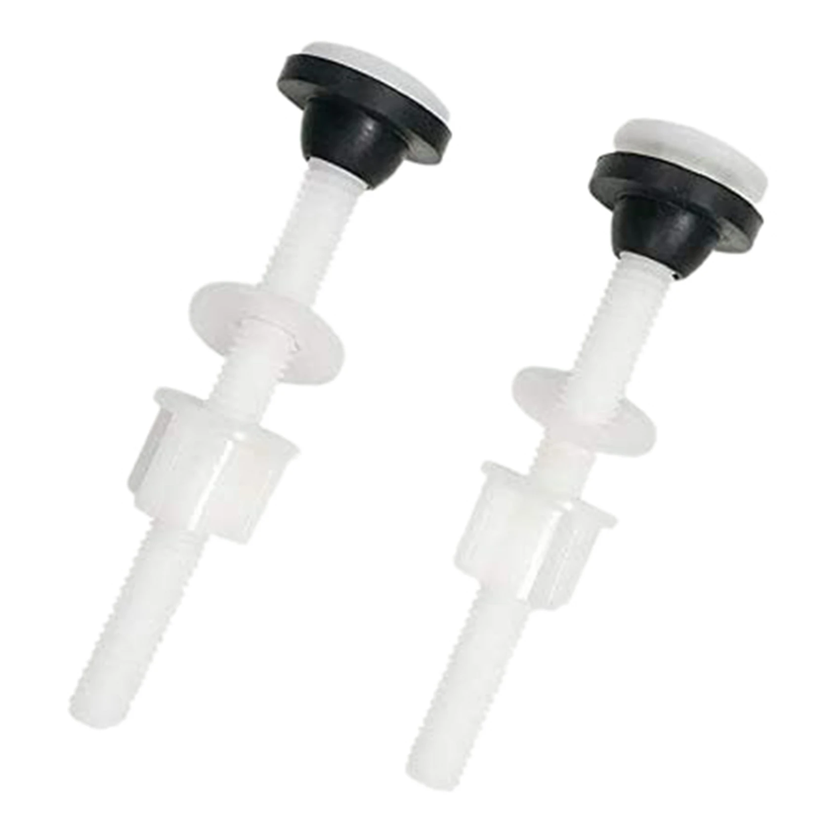 FLYY-16er-Pack WC-Schrauben aus Kunststoff M10 – Reparaturset für WC-Spülkasten und Schüssel mit Schrauben und Dichtungen, Pan-Head-Schrauben – Detail 3