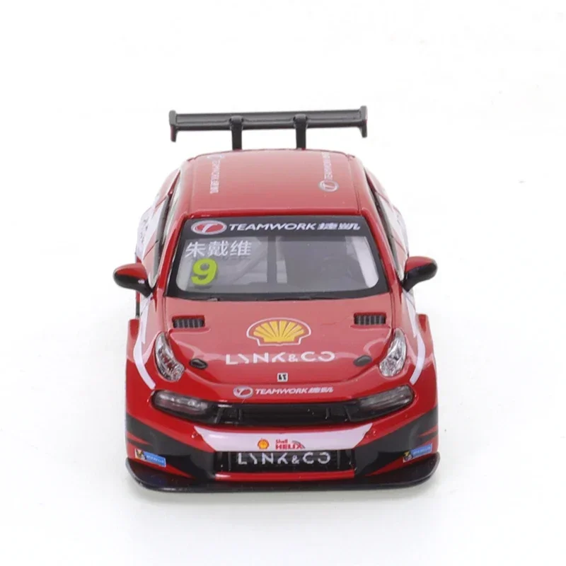 XCARTOYS Diecast Alloy Car Modelshell Teamwork Lynk&Co Racing No.9-TCR Asia 2022 Car Collection of Car Model Toys Ornaments