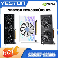 YESTON RTX5060 8G D7 Graphic Card GeForce rtx 5060 8G GDDR7 128bit 2280MHz 8pin 28Gbps Gaming Video Card Desktop NVIDIA GPU