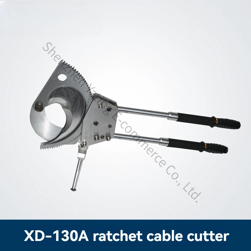 Cable Shears _XD-130A Ratchet Type Cable Shears Manual Cable Scissors Gear Breaker Electrical Shears