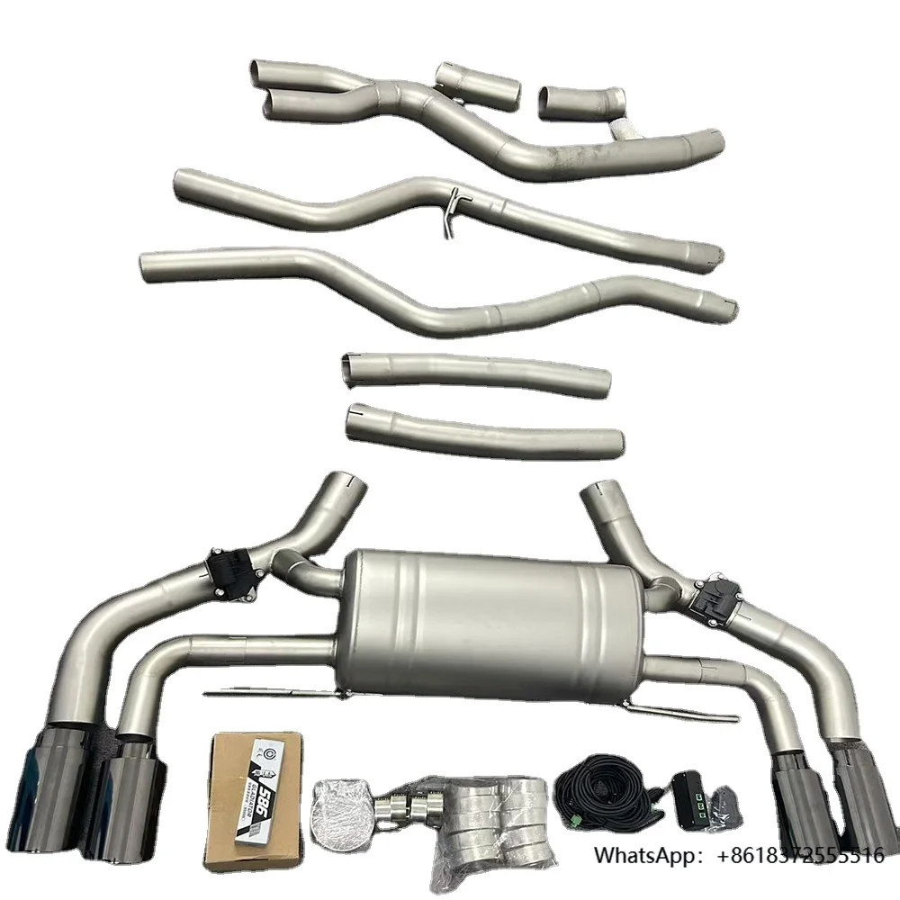 

OEM for M340i/M340 340i M440i 3.0T Stainless Steel Exhaust Pipes Racing Sport Car Muffler Exhaust Catback Exhaust Systems