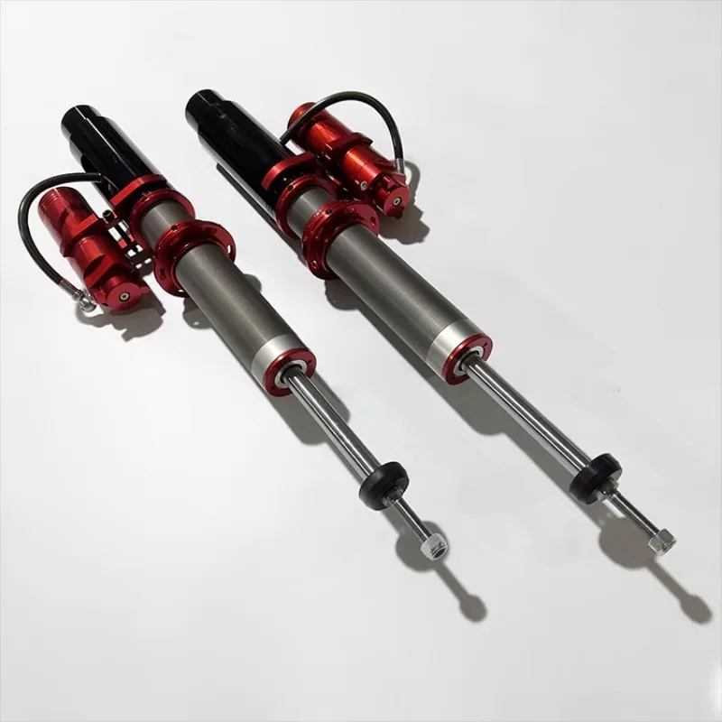 For B  MW X6 2.0 Inch Nitrogen Shock Absorber 4 Inch Lift Compression & Rebound Adjust Red
