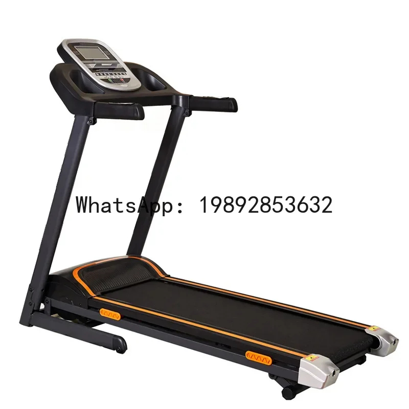 JX  New Ultra-Quiet Walking Machine Foldable Smart Electric Treadmill Gym Treadmill