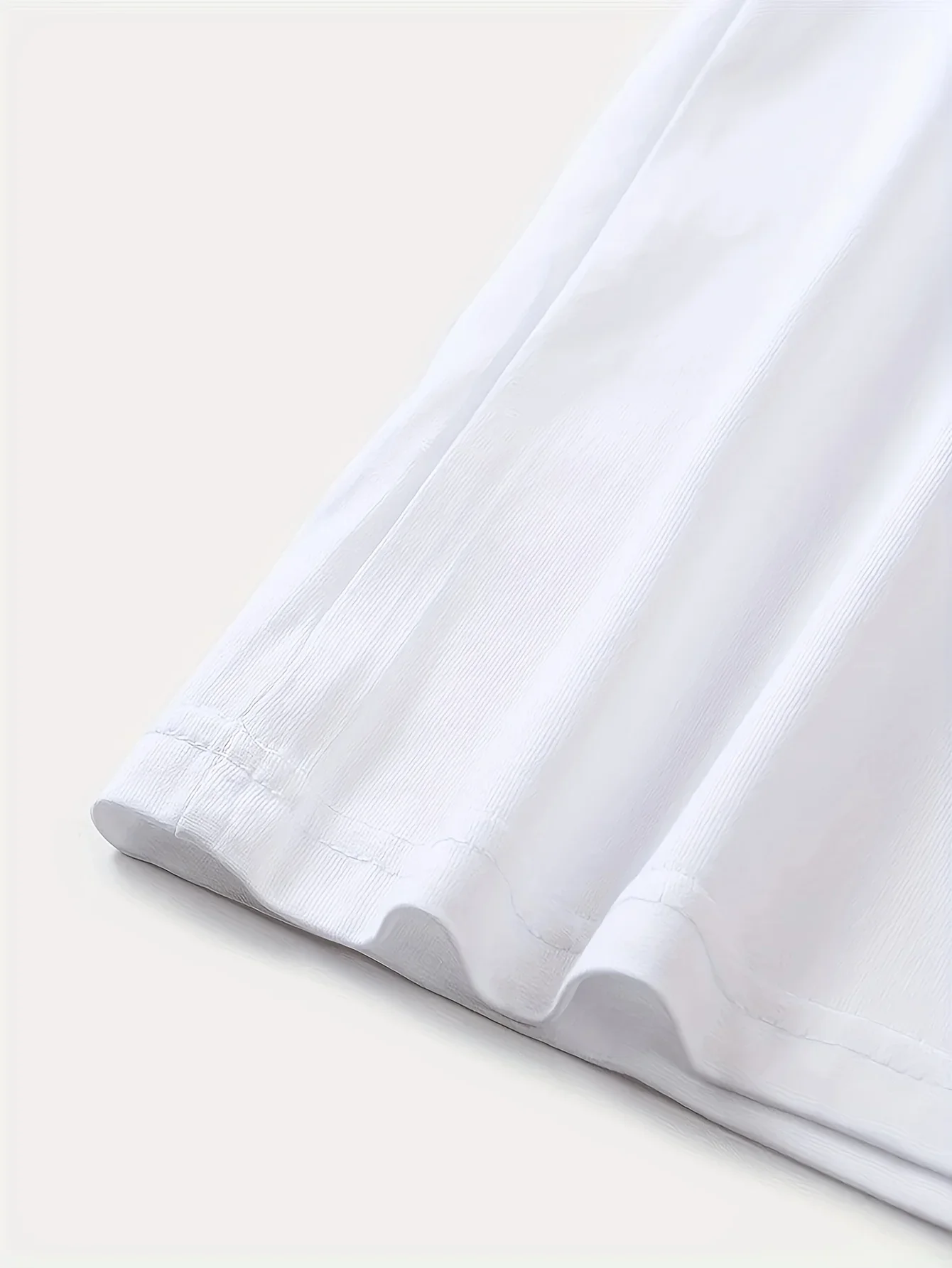 تي شيرت نسائي صيفي متوسط التمدد برسومات هيكل عظمي وألماني عالي الجودة باللون الأبيض كاجوال مع روح الدعابة #6