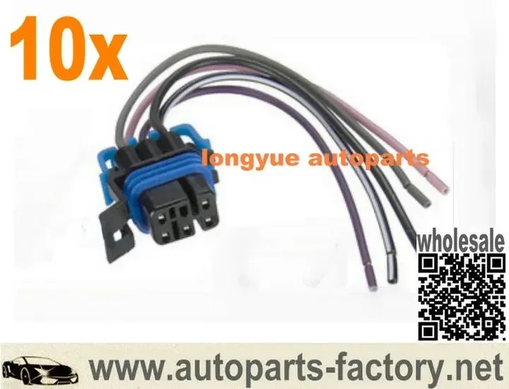 10pcs Fuel Pump Wiring Harness For Spectra FPW4-GMC Buick Cadillac Pontiac Chevrolet Oldsmobile