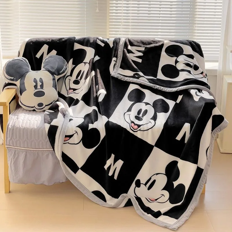 

Mickey Mouse Children's Blanket Cartoon Cute, Exquisite and Fashion Multifunctional Office Kindergarten Home Nap Blanket
