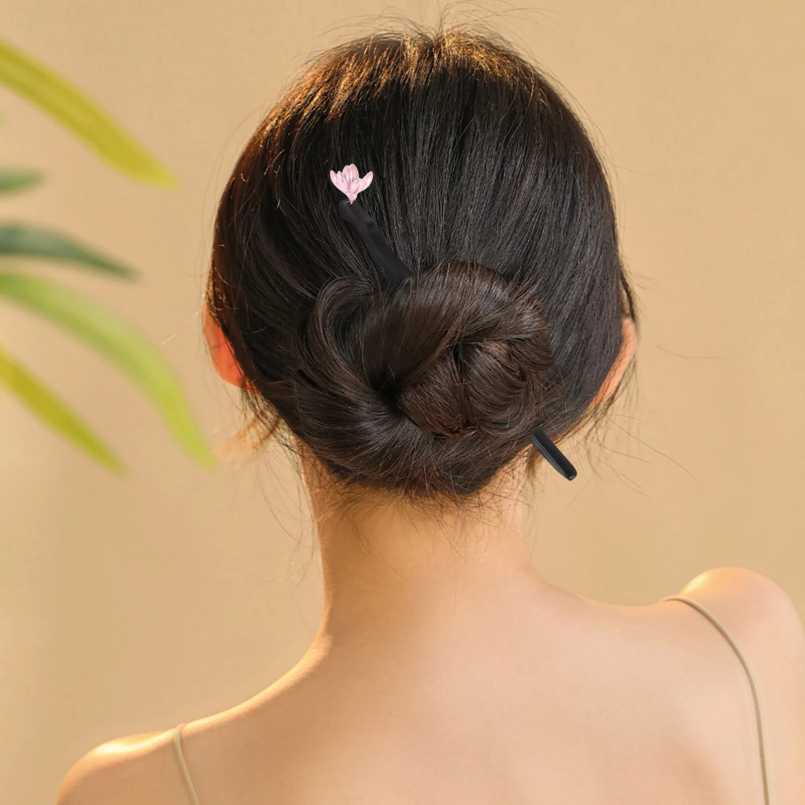 

Stick Chinese-Style Bun Pin For Women Vintage Hair Styling Accessory Wooden Hairpin Traditional Wedding Hair Stick