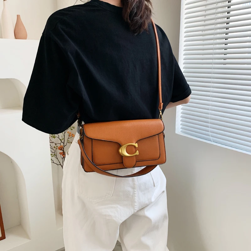 مجموعة خمر حقيبة كتف المرأة الفاخرة حقيبة كروسبودي جلدية الراقية حمل مصمم