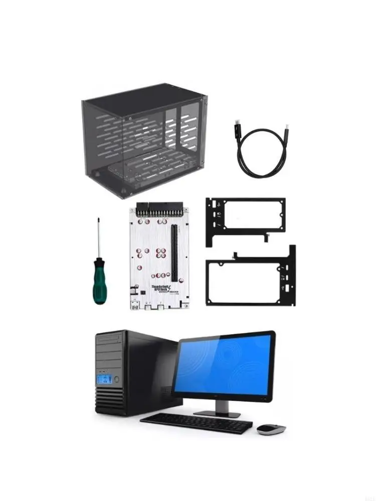 462E Case- TH3P4G3 Thunderbolt-compatible Box Supports for Computer