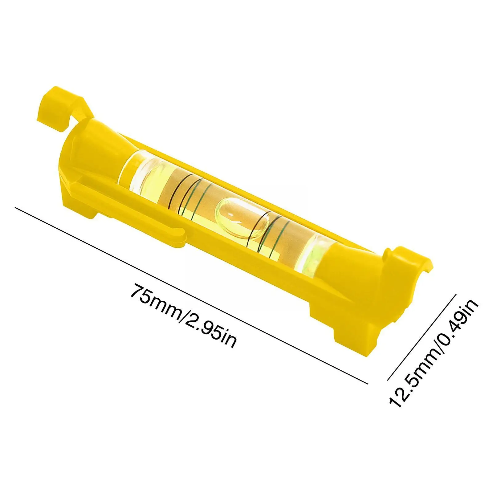 Nivel de burbuja Horizontal para colgar en línea de bolsillo, Mini medidor de nivel, herramientas de medición para construcción, cuerda, C1R5