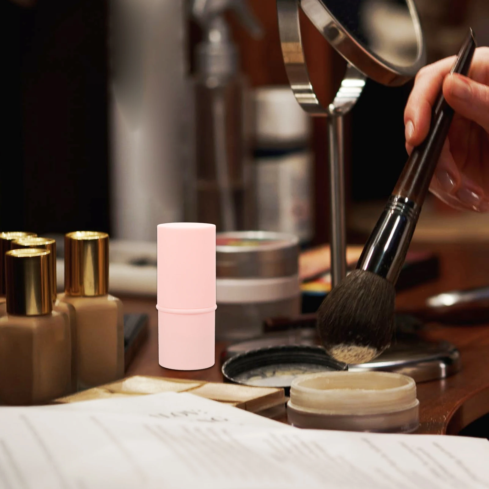 

6Pcs Lipstick Tubes Empty Lip Balm Containers Stable Material DIY Storage Lip Gloss Containers Lipstick Holder