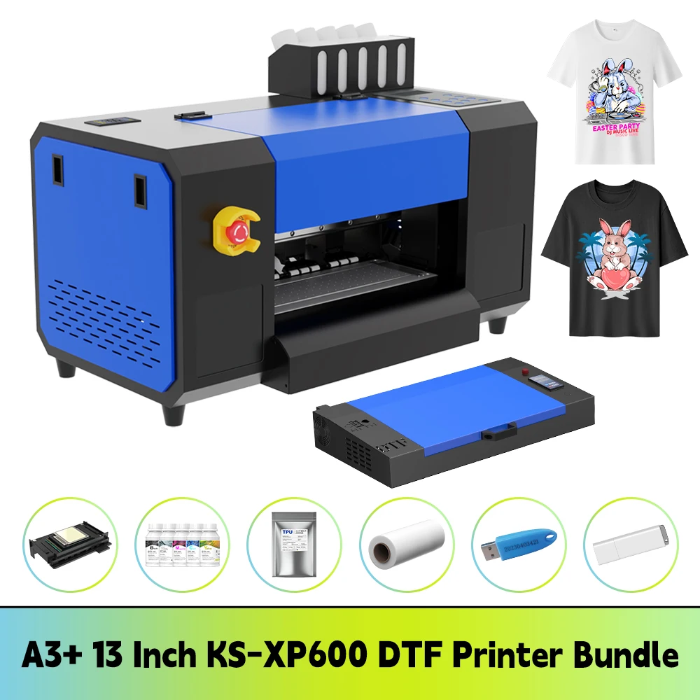 

A3 KS-XP600 DTF Printer Brand New for Epson Printhead Direct to Film Transfer Printing Machine for T-shirt All Textile Impresora