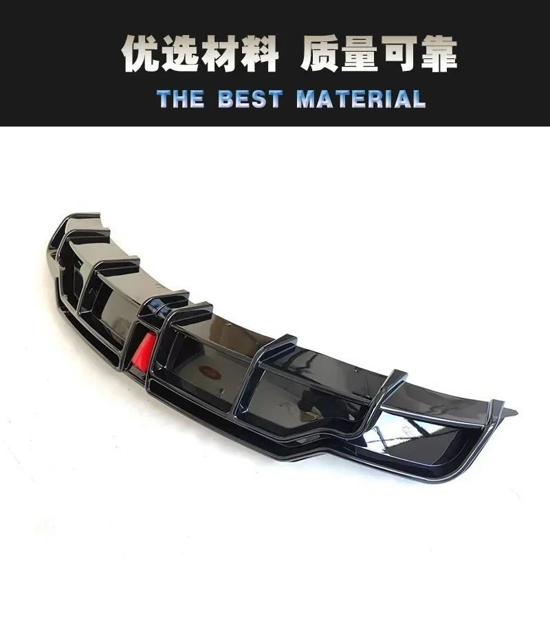Suitable for  model3 rear lip modified rear spoiler edamame Y sports front shovel pilot light rear wing