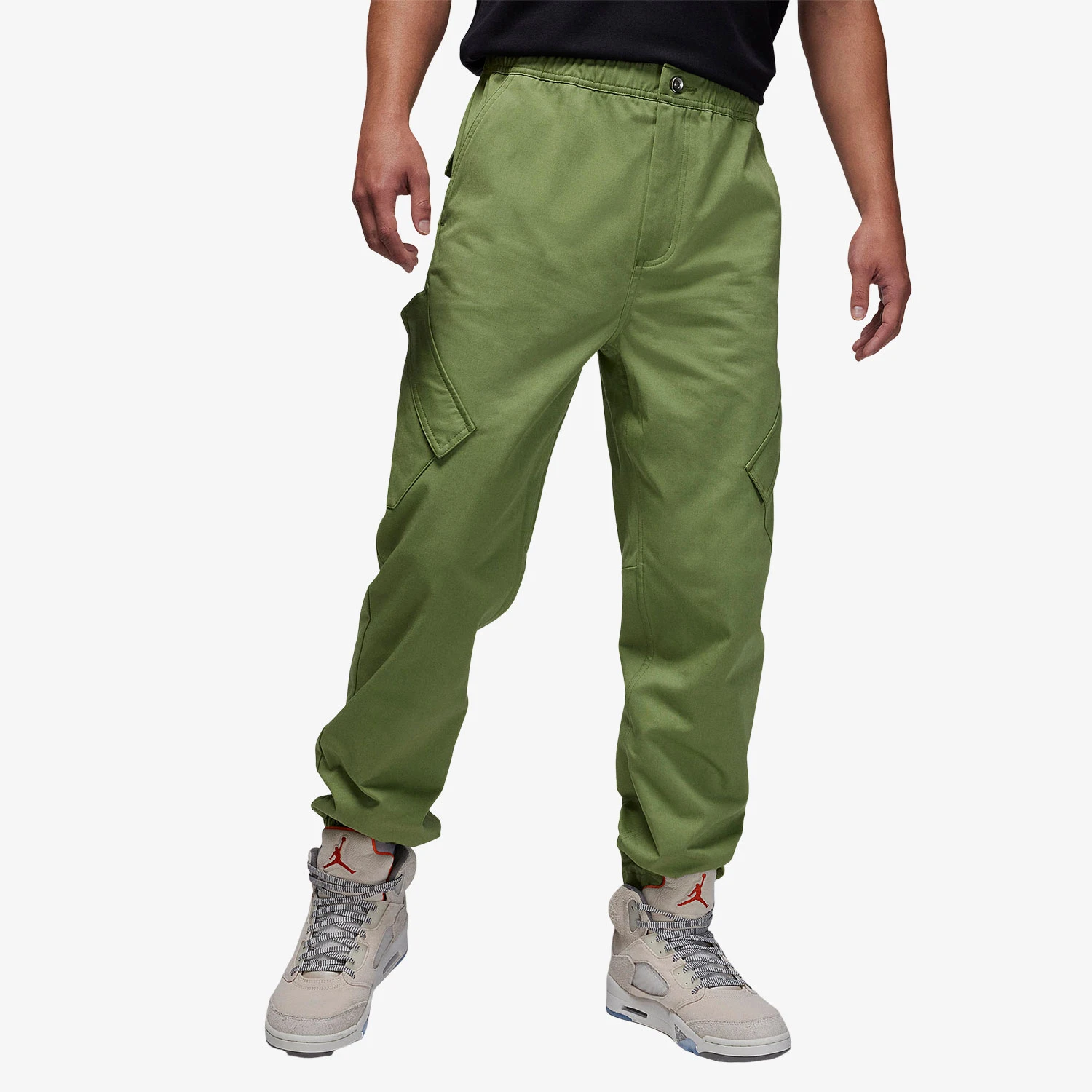 

Nike genuine JORDAN Men's Loose Breathable Straight-leg Cargo Pants FB7306-340