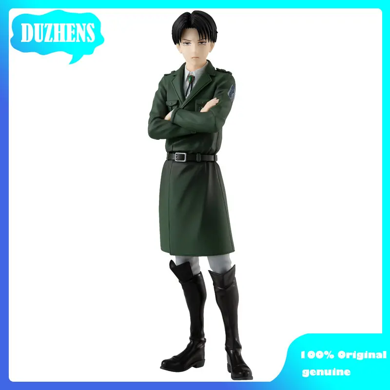 

GSC PUP Original:Attack On Titan Levi Ackerman Eren Jaeger 17cm PVC Action Figure Anime Figure Model Toys Collection Doll Gift