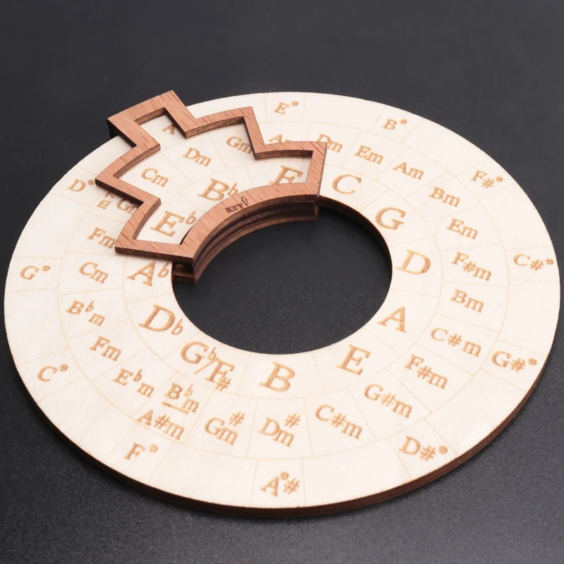 Wooden Melody Tool Melody Tool Circle Wooden Wheel And Musical Enlightenment Tool