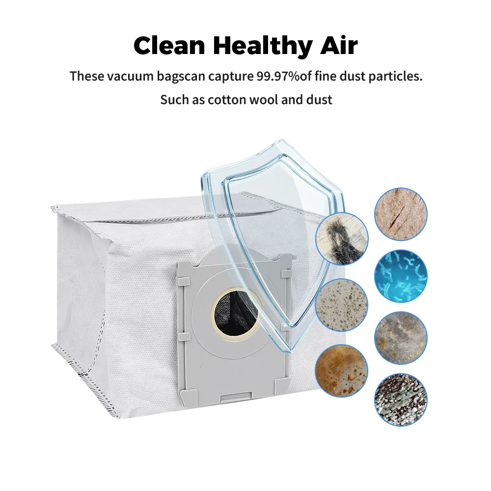 Dust Bag Part for Ecovacs T50 Pro Omni T50 Omni T50 Max Pro Omni X9 PRO OMNI X8 Pro Omni T80 OMNI/ Yeedi S14 Sweeping Robot Part image 4