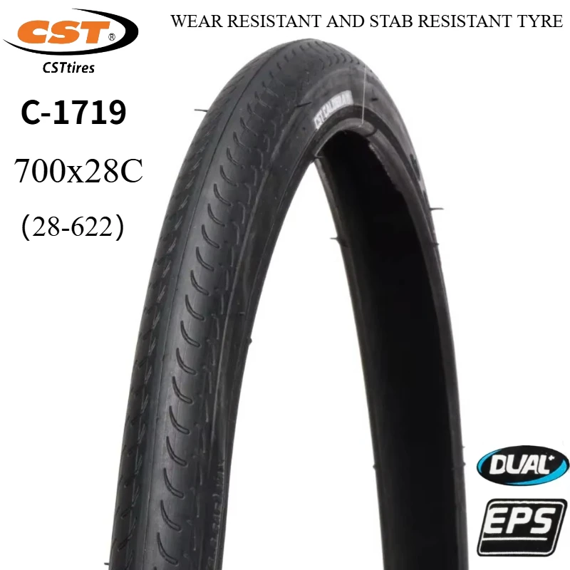 CST 700x28c 28-622 C1719 ROAD BICYCLE TIRE OF BIKE TYRE PROTECTION 60TPI EPS TIRE