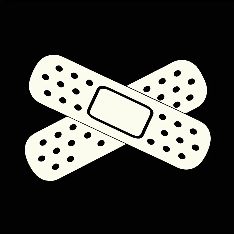 Autocollants de voiture amusants en PVC, bande croisée personnalisée, autocollants universels imperméables pour fenêtre de voiture, accessoires de décoration extérieure de voiture