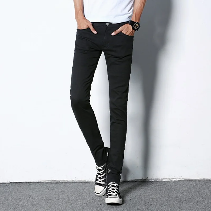 Boyfriend Jeans 2022 Autumn Clothes Korea Male Jeans Pants For Men Streetwear Slim Man Trouser Cowboy Cheap Brand Men's Clothing