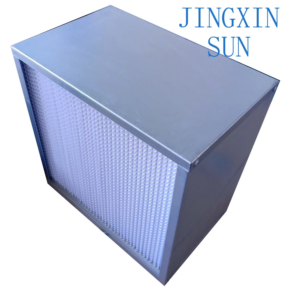 Laminar Air Flow Hoods 99.99% High Capacity Deep Pleat HEPA Filter H13