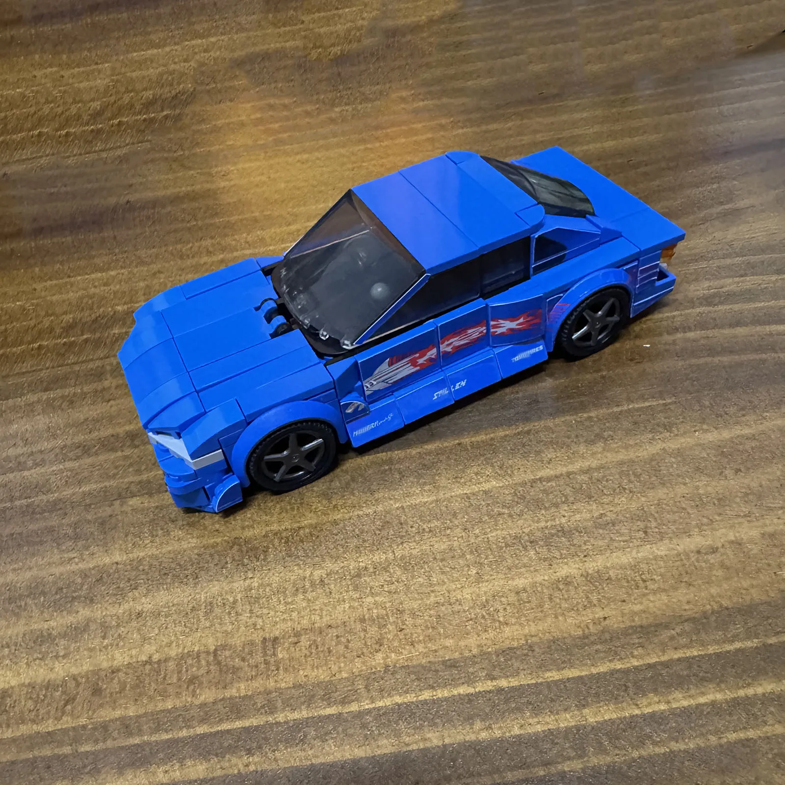 

MOC DIY 330 шт Silvia S14 Racing Speed ​ ​ Серия сборных строительных блоков, креативный гараж, игрушечный кирпич, детские подарки на день рождения