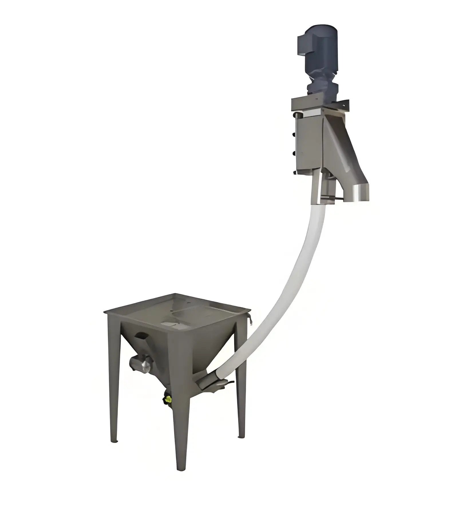 Flexible PPR Hose Material Dry Powder Transportation Auger Feeder