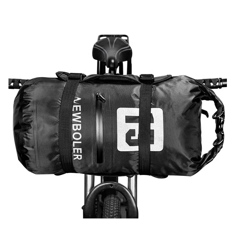 

Водонепроницаемая сумка для велосипеда, сумка на руль, передняя трубка, велосипедная сумка, 15 л, рама MTB, багажник, аксессуары для дорожного велосипеда