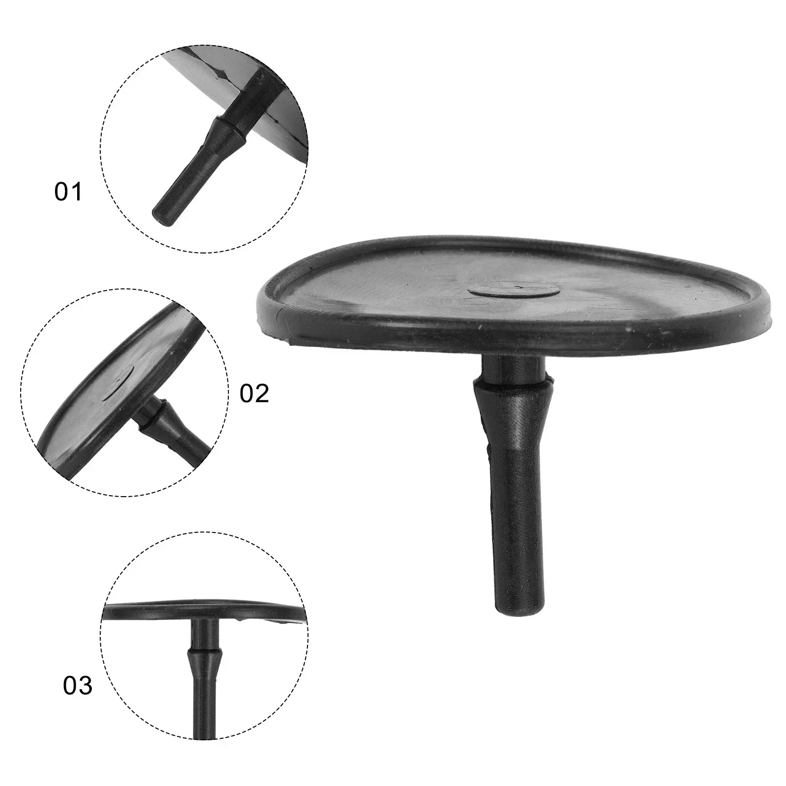Umbrella Valve Seals Check Valve Non Return Valve Blower Accessories 1pc Parts For Lay Z Spa Replacement Black