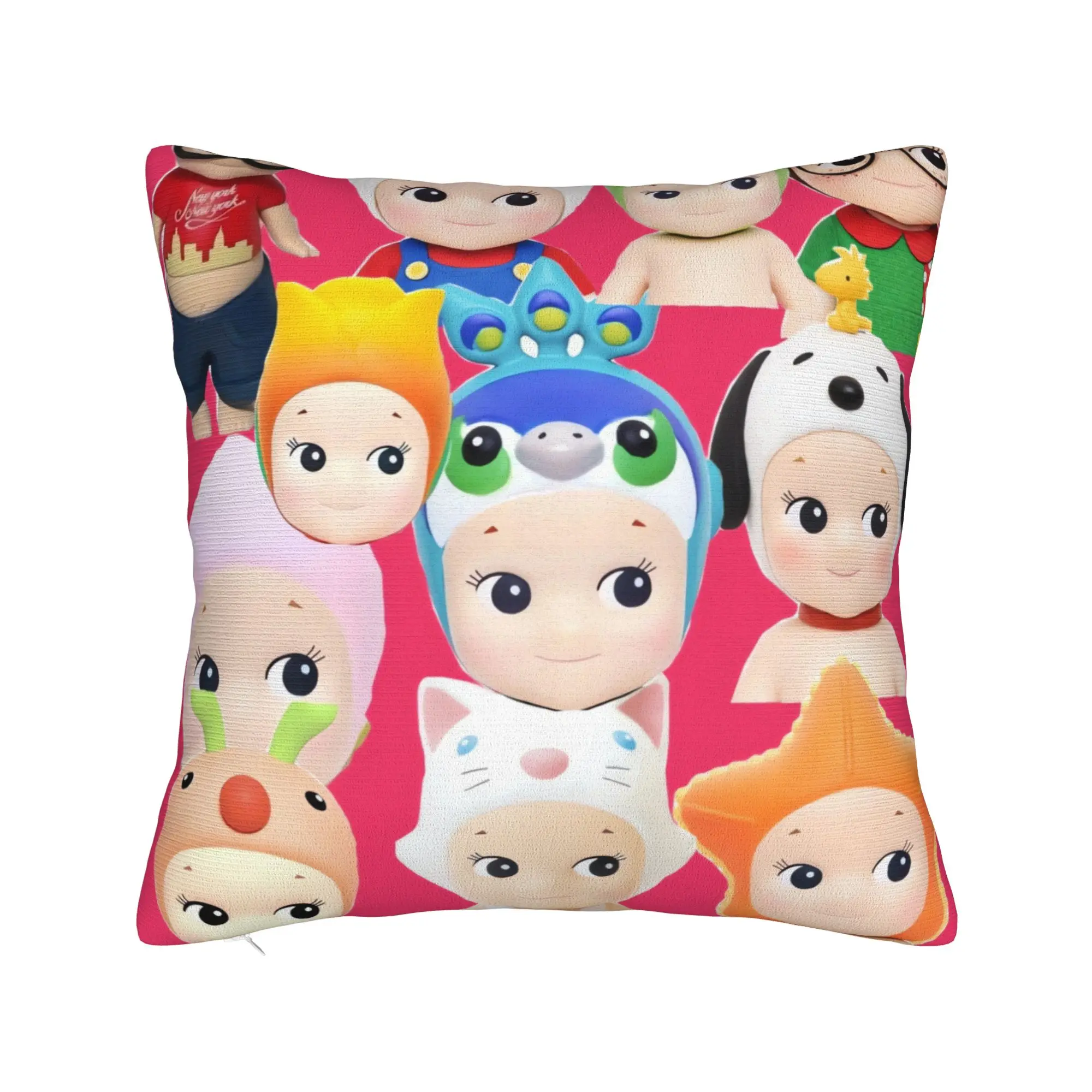 Pillow Case Lovely Sonnys Soft Fruit Angels Various Pillow Cover For Chair Sofa Home Decor Kawaii Pillowcases