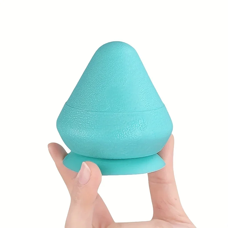Adsorption Type Silicone Fascia Ball Massage Cone Plantar Lumbar Back Shoulder Neck Whole Body Meridian Point Massager