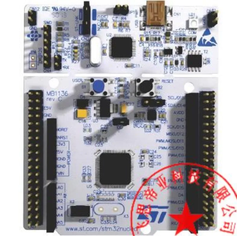 คณะกรรมการพัฒนา NUCLEO-F334R8 16/32-BITS MICROS STM32F334R8T6คณะกรรมการพัฒนา