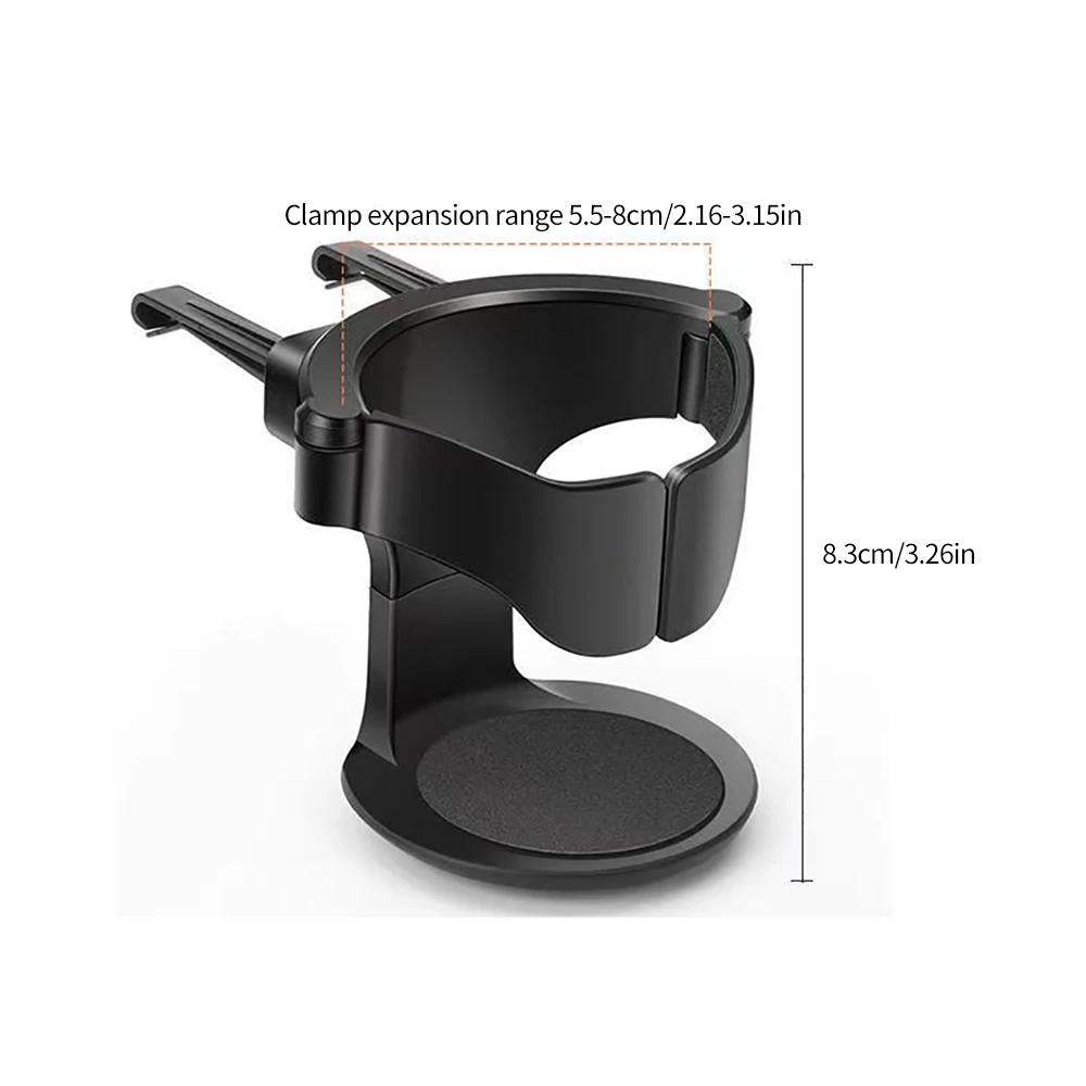 Car Cup Holder Air Vent Outlet Drink Bottle Holder Bottle Holder Auto Interior Accessories Foldable Beverage Ashtray Mount Stand