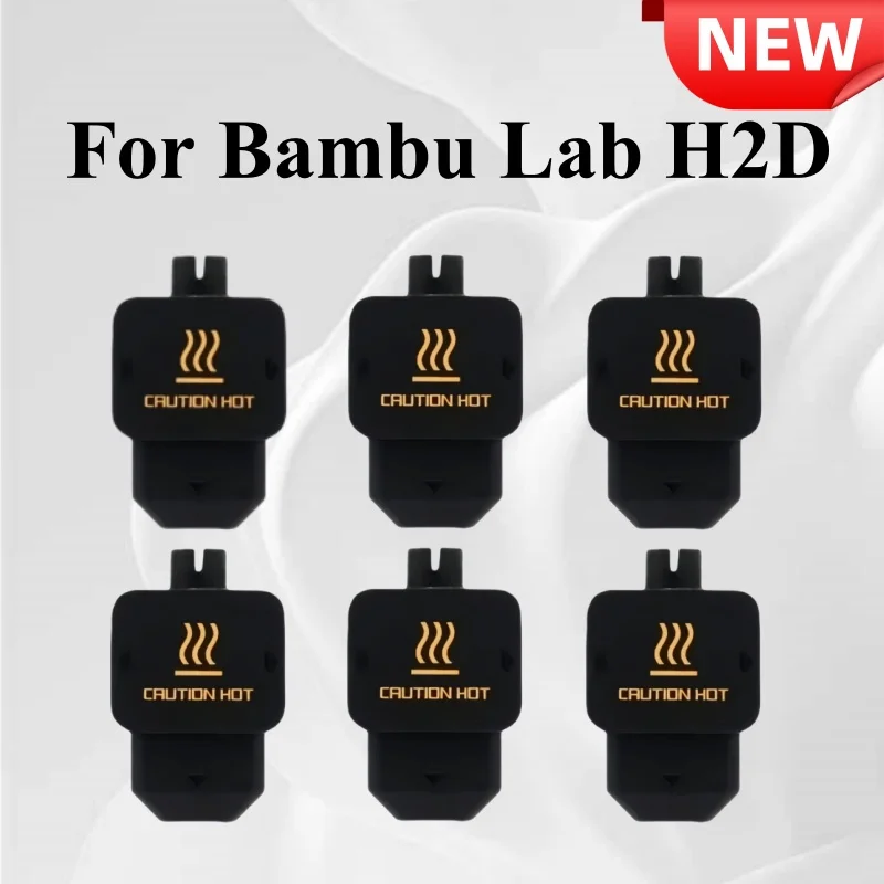 Protective sleeve For Bambu Lab H2D Hotend Silicone Cover Heating Block kit nozzle for 3D printer accessories