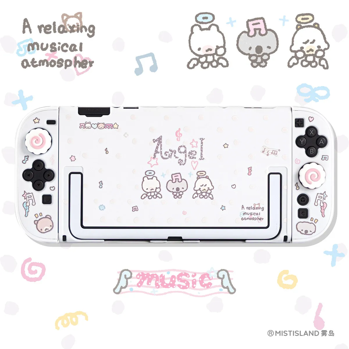 Cartoon Protective Case for Nintendo Switch 2 OLED Console Joy-con Controllers Designed To Prevent Drops Stains Gaming Accessory