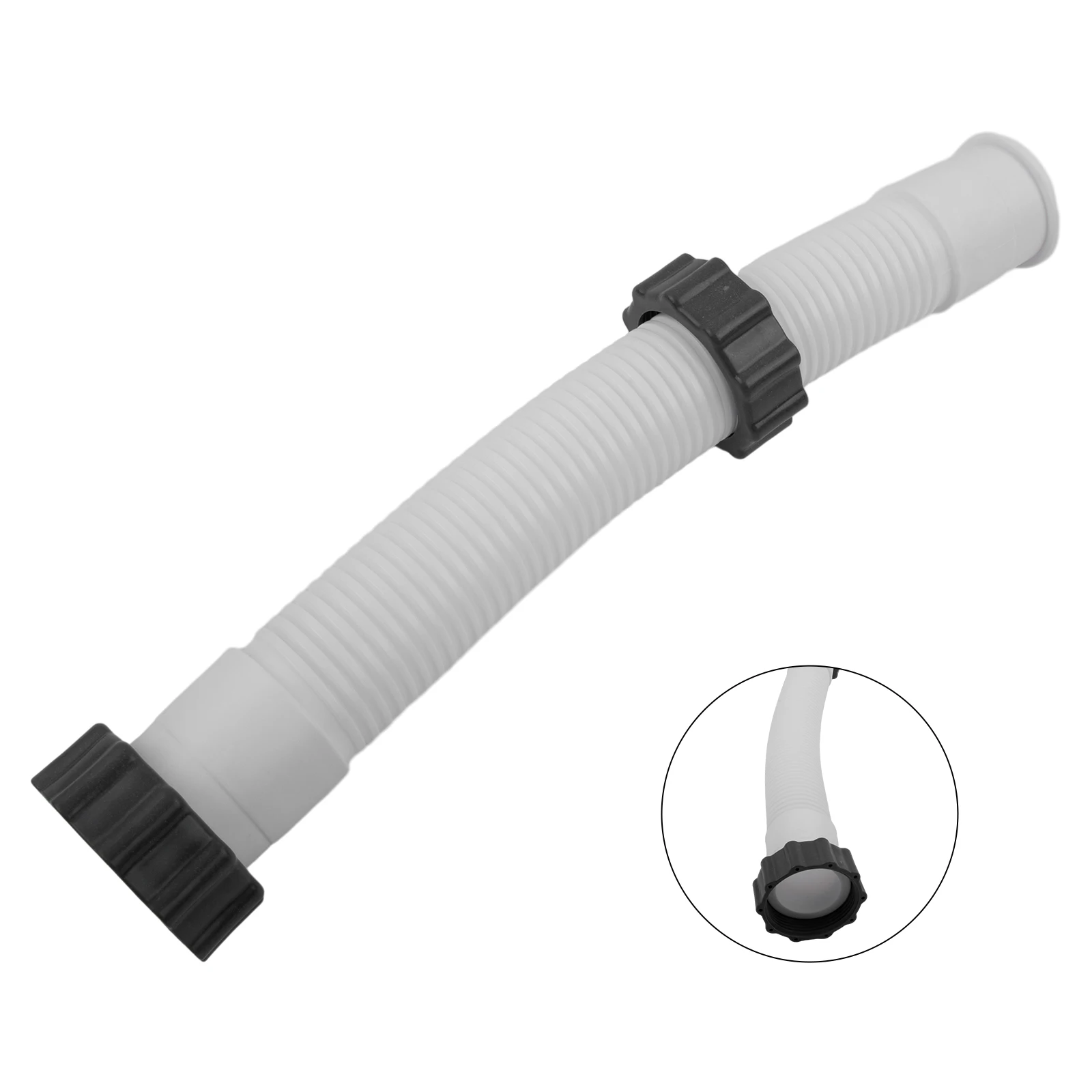 

Useful Pump Replacement Hose Stretchable Leak-proof Pool Replacement Hose Sand Filters Saltwater Systems Long Pool Hose