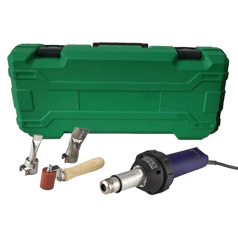 Digital Heat Gun Hot Air Blast Torch Plastic Overlap  Welding Tool