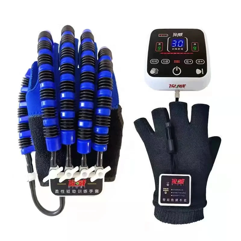 

Hemiplegia Finger Trainer Rehabilitation Robot Gloves Braces & Supports Bone Care for Hand Training Rehabilitation Therapy